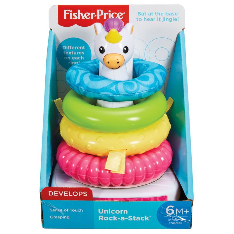 Piramide-de-Argolas---Unicornio-Magico---Fisher-Price