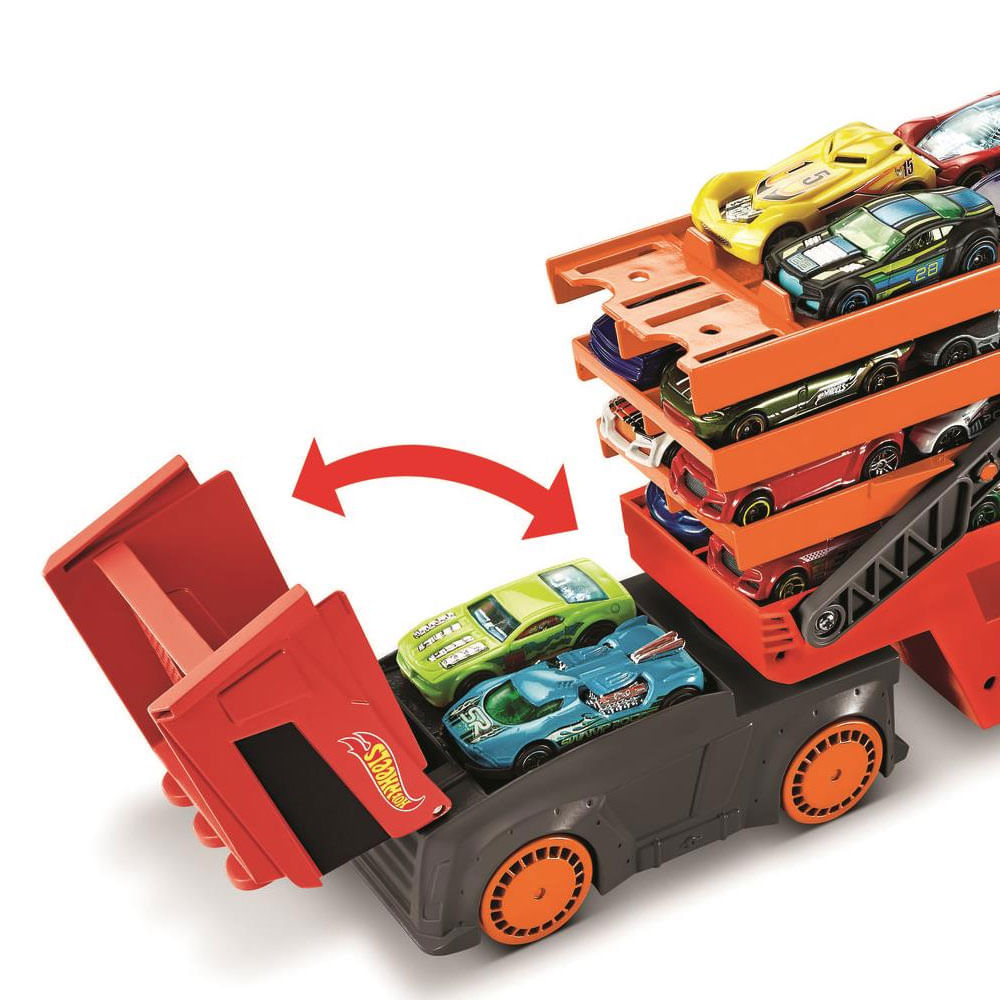 Hot Wheels Caminhão Mega Transportador com 4 Carrinhos FPM81 - Mattel -  DoRéMi Brinquedos: As melhores marcas em brinquedos e artigos recretativos