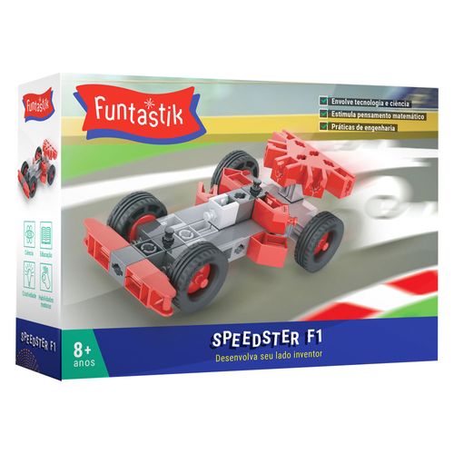 Blocos de Montar - Speedster F1 - Funtastik