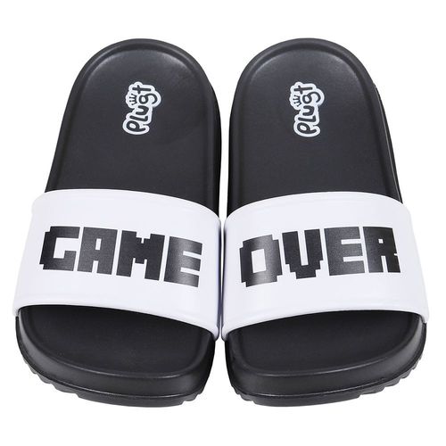 Chinelo Slide - Game Over - Preto - Plugt