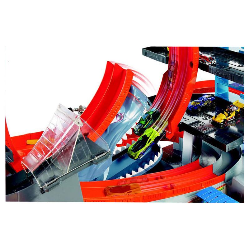 Pista E Veículo Hot Wheels City Mega Garagem Mattel 2502