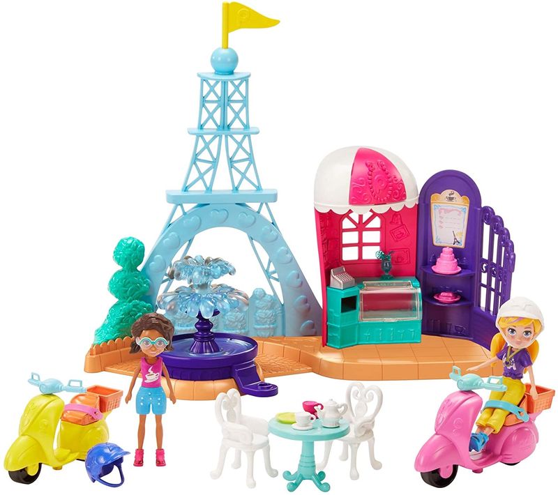 Boneca Polly Pocket Conjunto de Viagem - Mattel - nivalmix