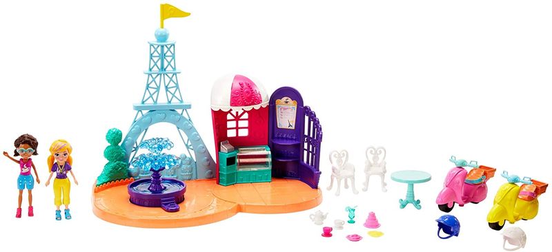 Boneca Polly Pocket Conjunto de Viagem - Mattel - nivalmix