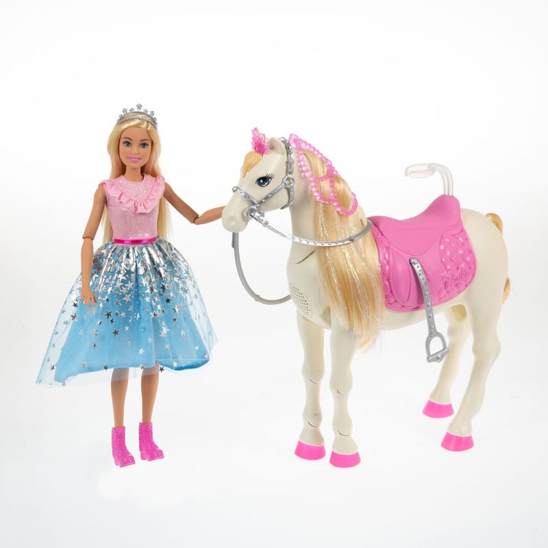 Barbie - Boneca com Cavalo Princess Adventure, PRINCESAS, NOIVAS E  BAILARINAS