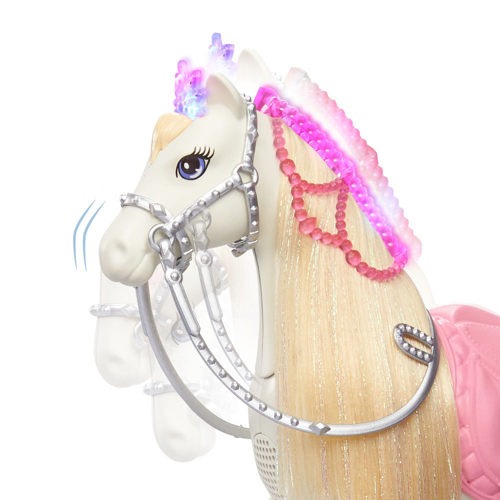 Boneca Barbie - Barbie Aventura da Princesa - Barbie e Cavalo Morning Star  - Mattel - Ri Happy