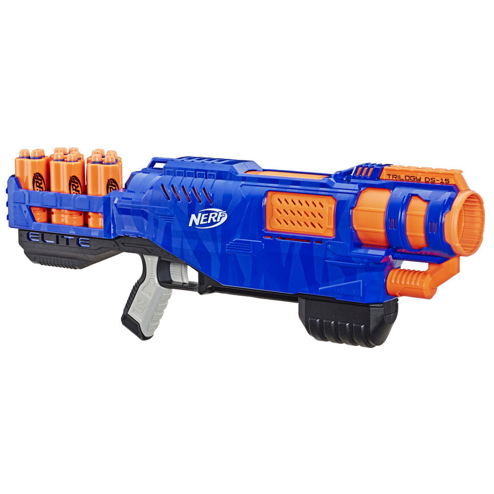 Lançador Nerf   Nerf N Strike Elite   Trilogy DS 15   Lançadores De