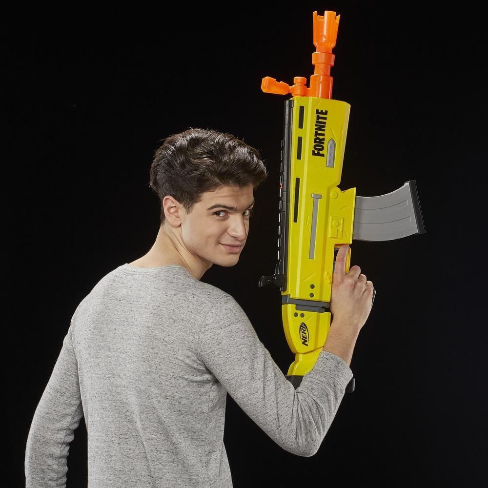 Nerf fortnite metralhadora promocao