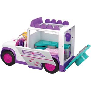 Veículo e Boneca - Polly Pocket - Van de Camping - Mattel - Ri Happy