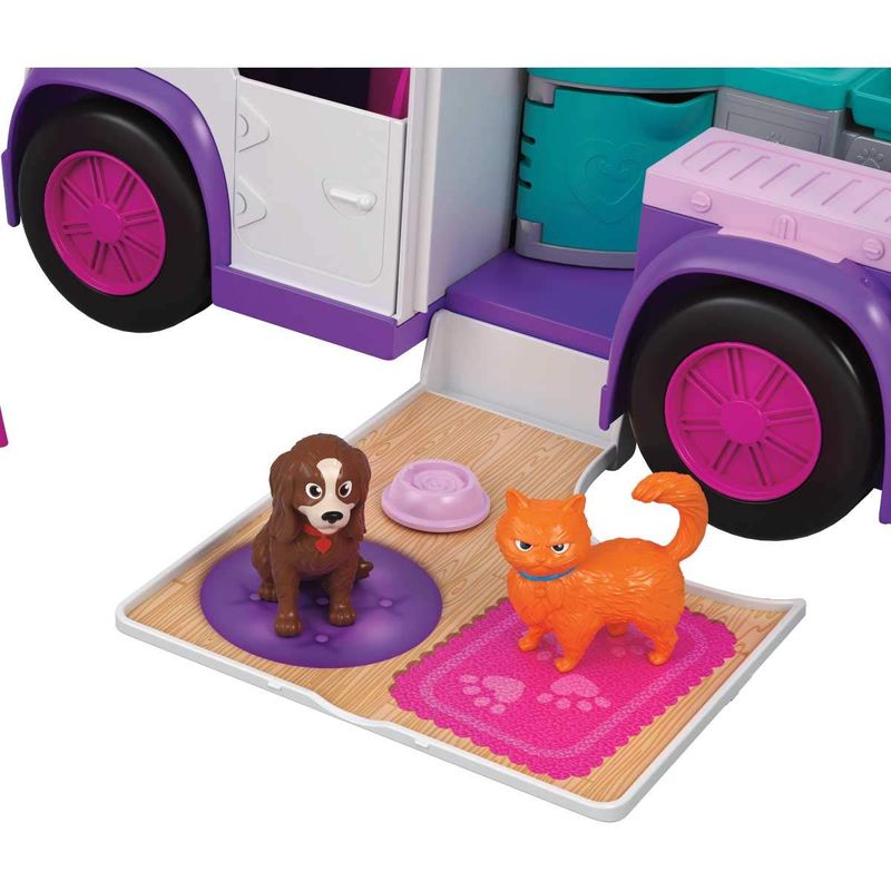 Polly Pocket - Veículo Banho de Cachorros - Mattel Gdm10 - Pirlimpimpim  Brinquedos