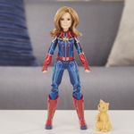 Boneca-Articulada---30Cm---Disney---Marvel---Capita-Marvel---Deluxe---Hasbro