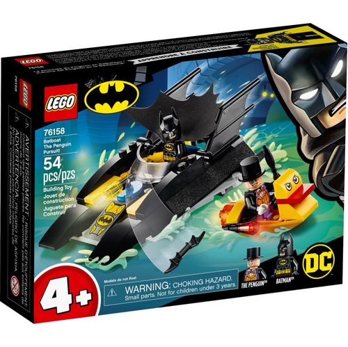 LEGO Batman - DC Comics - Perseguição De Pinguim em Batbarco - 76158