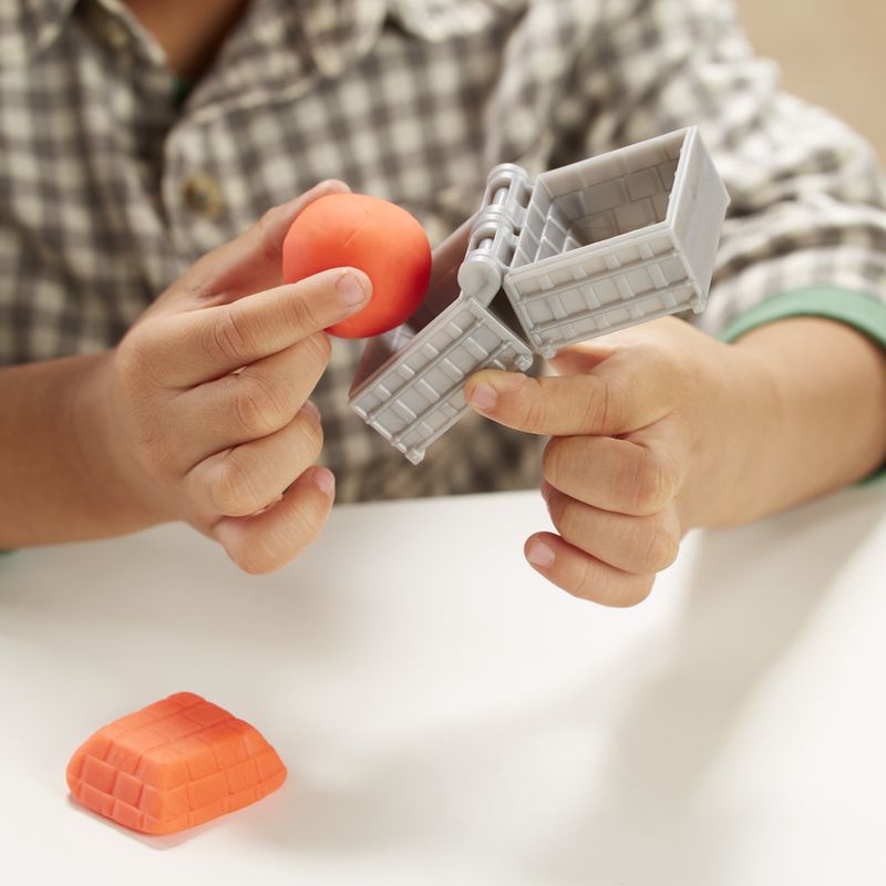 Massa-de-Modelar---Play-Doh---Wheels---Guindaste-e-Empilhadeira---Hasbro