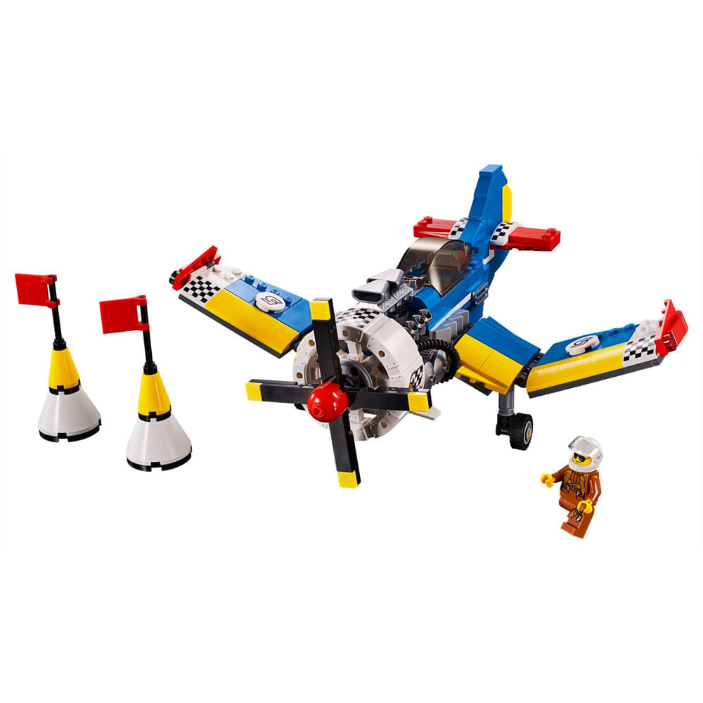 Confira LEGO Creator - 3 em 1 - Aviões de Corrida - 31094