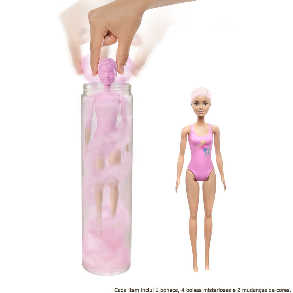 Boneca Barbie Color Reveal Mattel em Promoção é no Buscapé