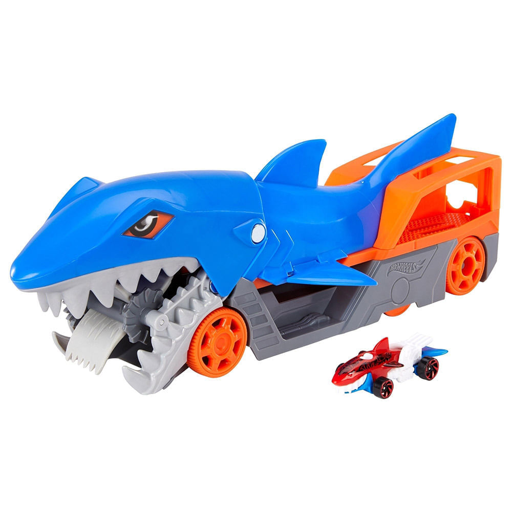 Pista hot wheels ataque do tubarão - mattel - Pistas de Brinquedo