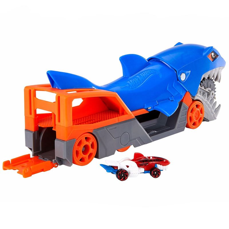 Pista Ataque Tubarão, Hot Wheels, Mattel