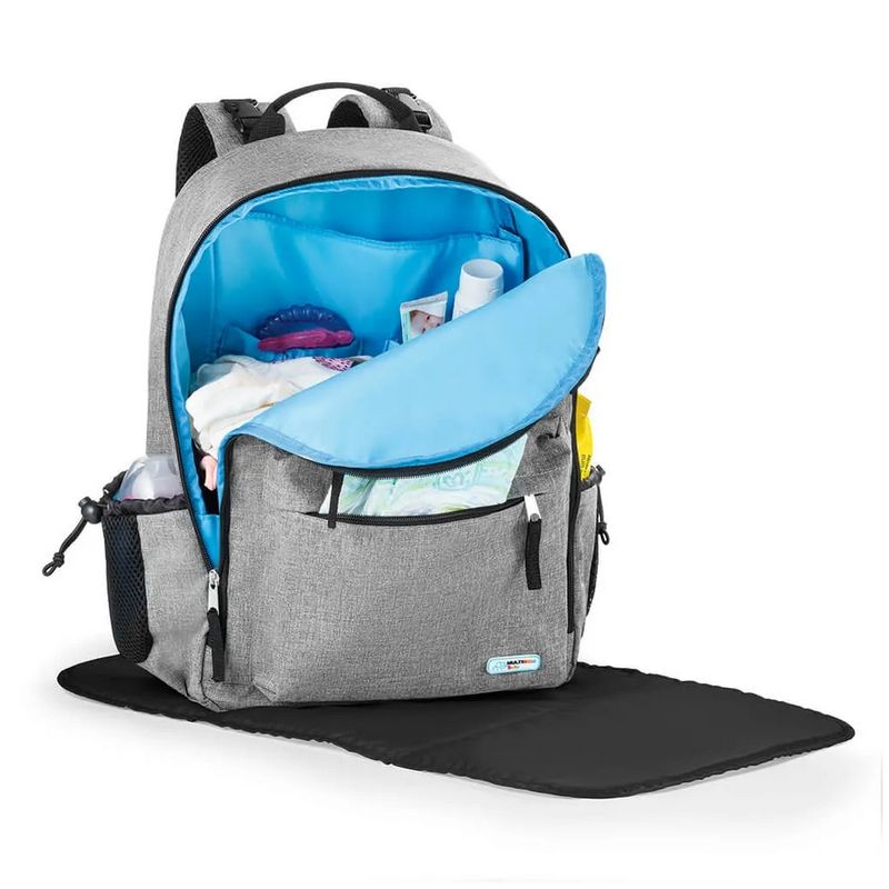 Mochila-Maternidade---39-x-8-x-43-cm---Cinza---Multikids