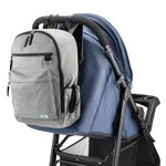Mochila-Maternidade---39-x-8-x-43-cm---Cinza---Multikids