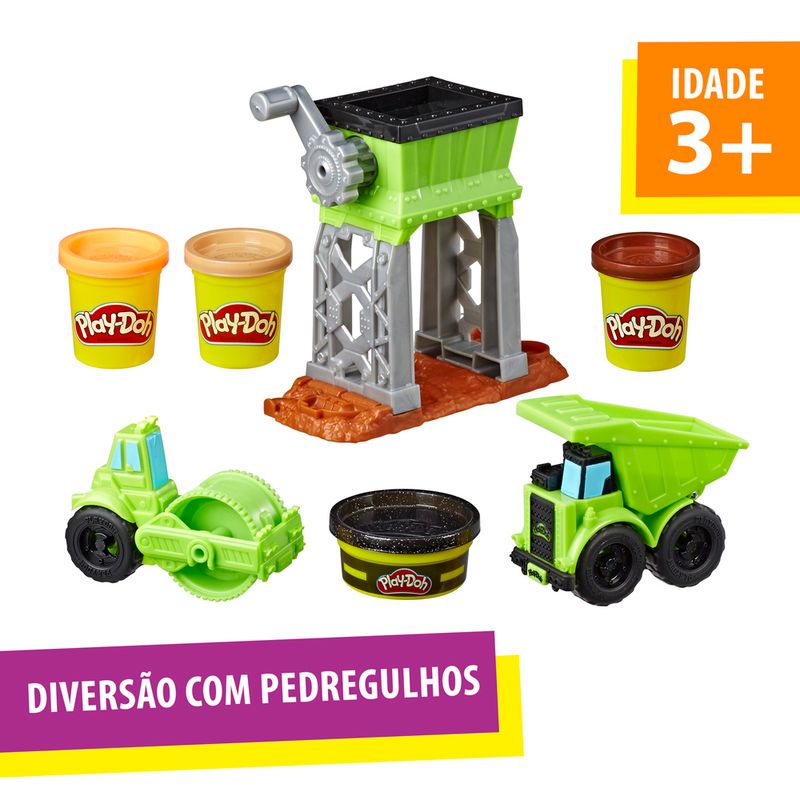 Conjunto-Massa-de-Modelar---Play-Doh---Terreno-de-Cascalho---Hasbro