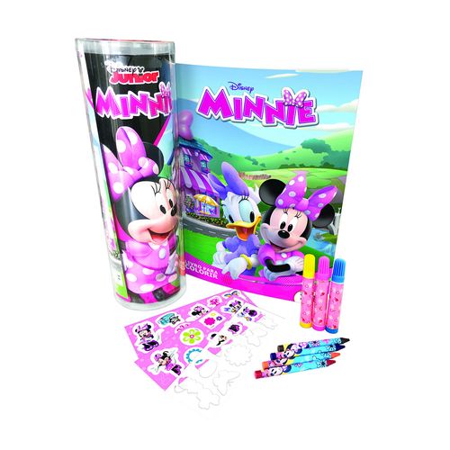 Tubo Histórias para Colorir - Disney - Minnie Mouse - DCL Editora
