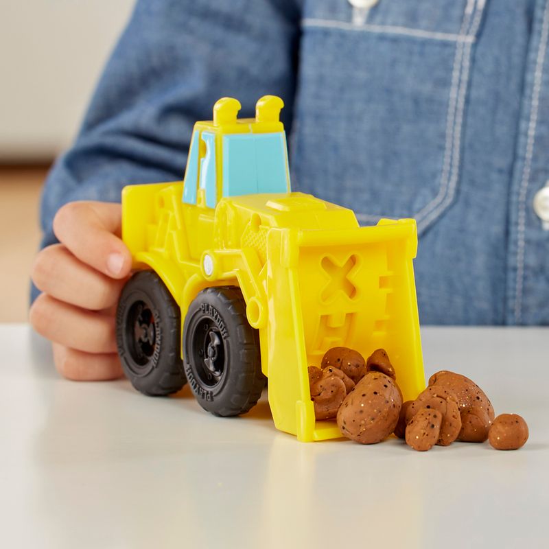 Conjunto-Massa-de-Modelar---Play-Doh---Escavadeira-e-Carregadeira---Hasbro
