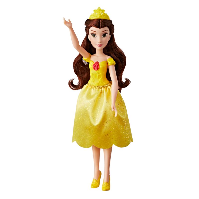 Boneca-Basica---Princesas-Disney---Belle-com-Coroa_Frente