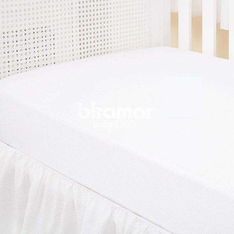 Lencol-para-Berco---1-Peca---Malha-Liso-Branco---Biramar