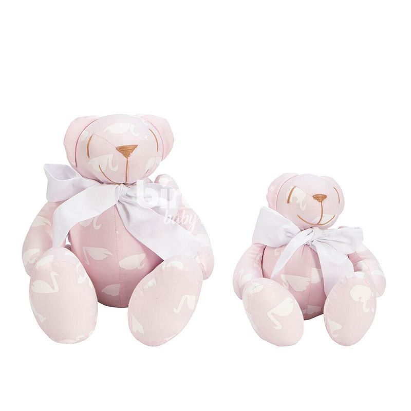 Pelucias---36-e-27-Cm---Barnie-e-Elliot---Cisne-Rosa---Biramar