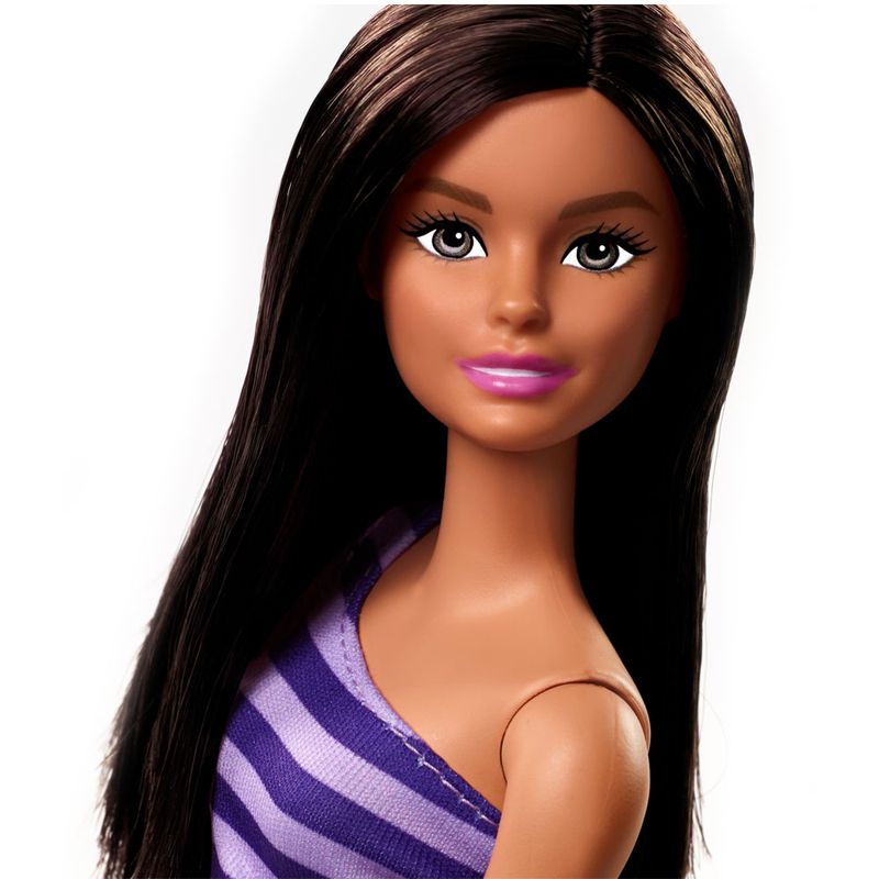 boneca-barbie-basica-glitz-negra-vestido-roxo-mattel-T7580-FXL69_Detalhe