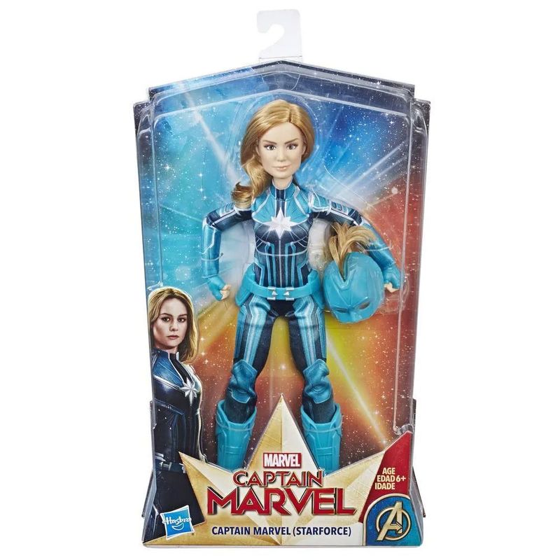 Boneca-Articulada-30-Cm-Disney-Marvel-Capita-Marvel-Starforce-Hasbro-E4945_frente