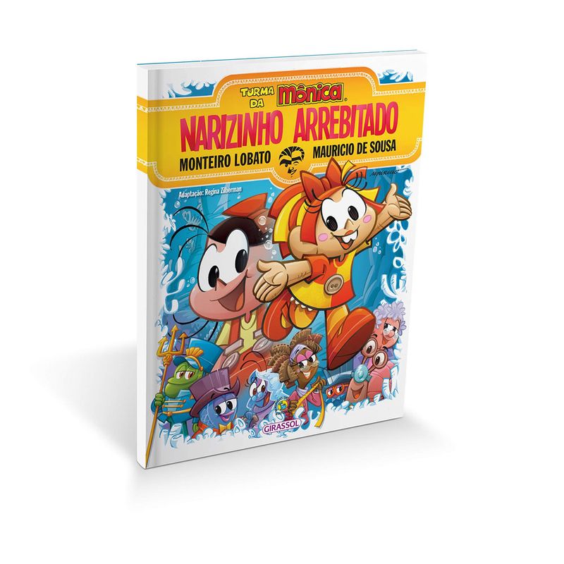 Livro-Infantil-Turma-da-Monica-e-Narizinho-Arrebitado-Catavento-9788539404445_detalhe1
