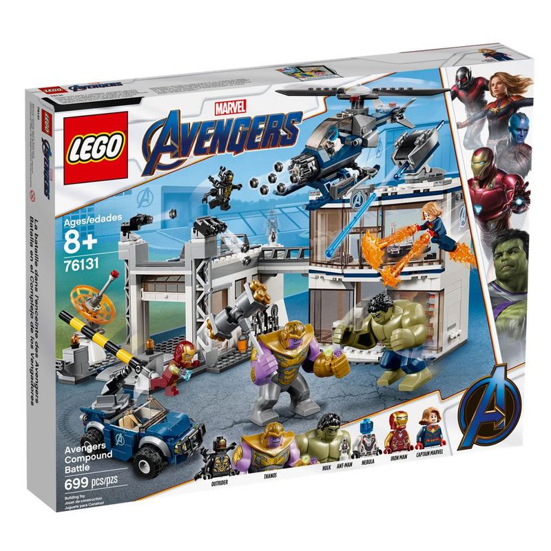 LEGO-Avengers---Disney---Marvel---Ultimato---Combate-no-Quartel-General---76131