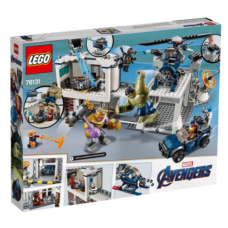 LEGO-Avengers---Disney---Marvel---Ultimato---Combate-no-Quartel-General---76131