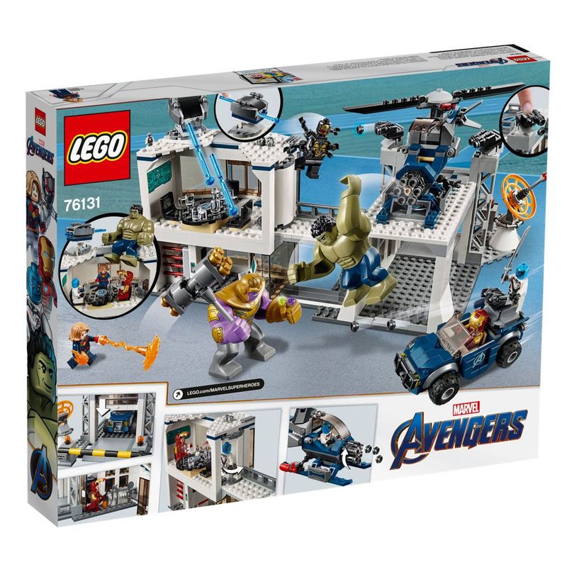 LEGO-Avengers---Disney---Marvel---Ultimato---Combate-no-Quartel-General---76131