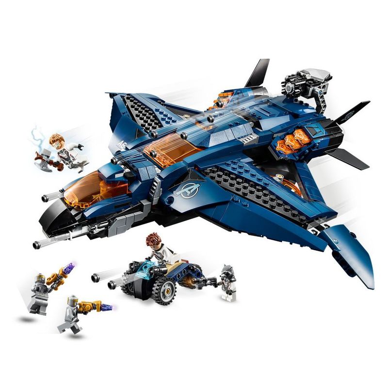 LEGO-Avengers---Disney---Marvel---Ultimato---Quinjet-dos-Vingadores---76126