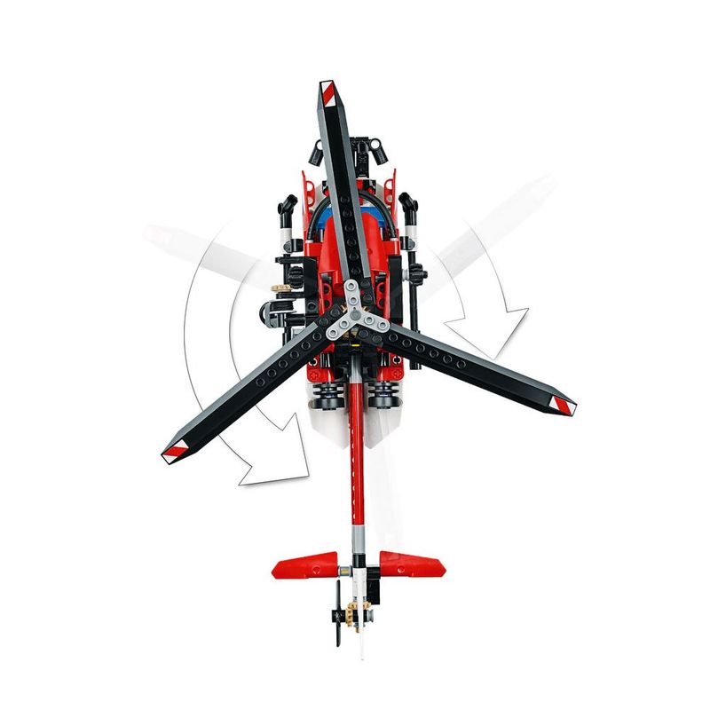LEGO-Technic---Helicoptero-de-Resgate---42092