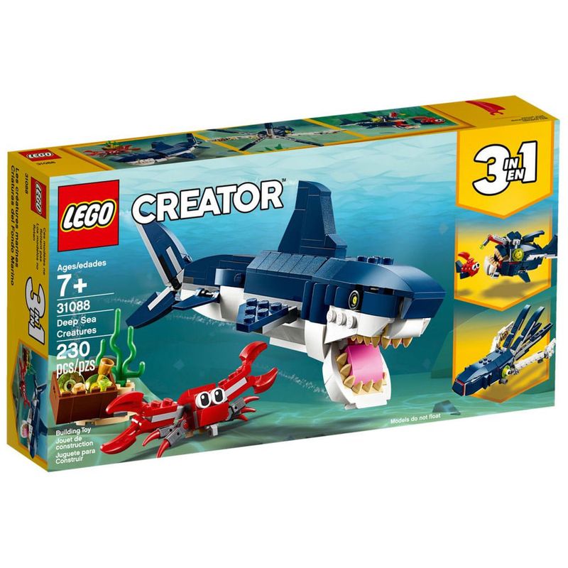 Lego cheap shark creator