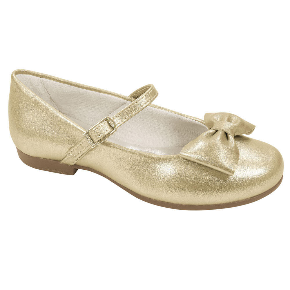 Sapato pampili hot sale angel dourado