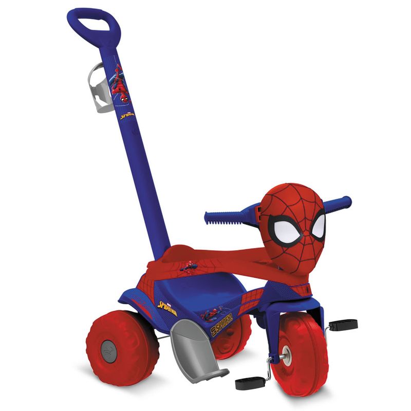 Triciclo-de-Passeio-e-Pedal-Disney-Marvel-Homem-Aranha-Bandeirante-3008_frente
