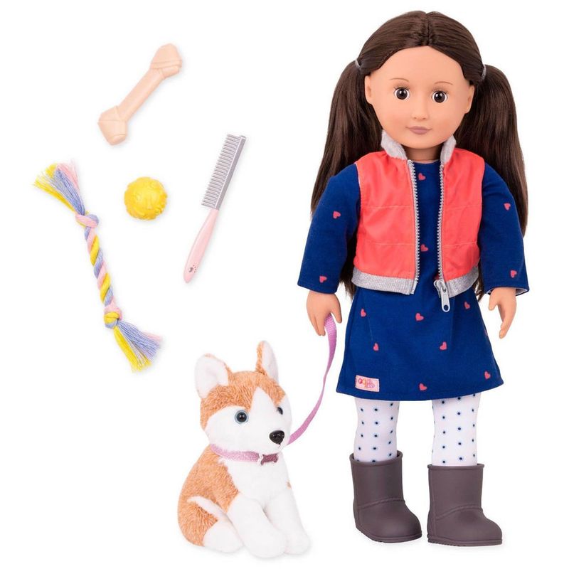Boneca-e-Pet-Our-Generation---Leslie-