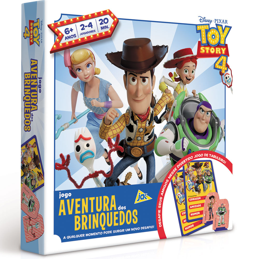 Jogo de Tabuleiro Corrida Mágica Disney Toy Story 4 - copag em Promoção na  Americanas