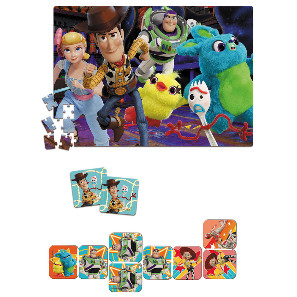 Jogo de Dominó Disney Pixar Toyster – DreamToys