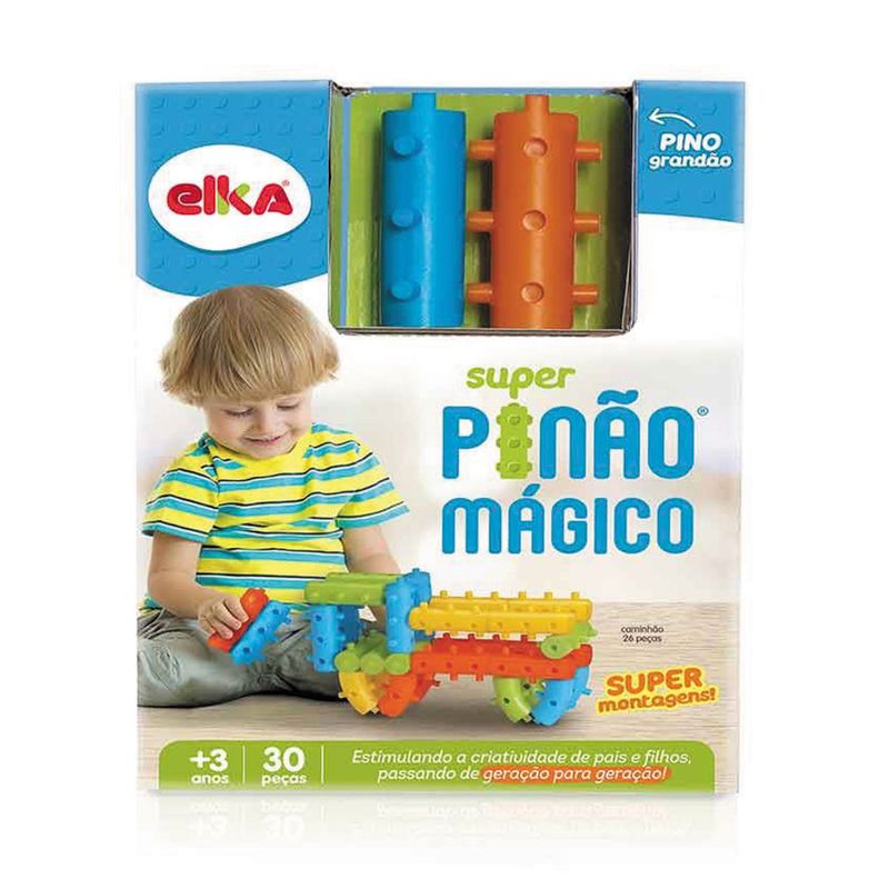 Blocos-de-Montar---Super-Pinao-Magico---30-Pecas---Elka