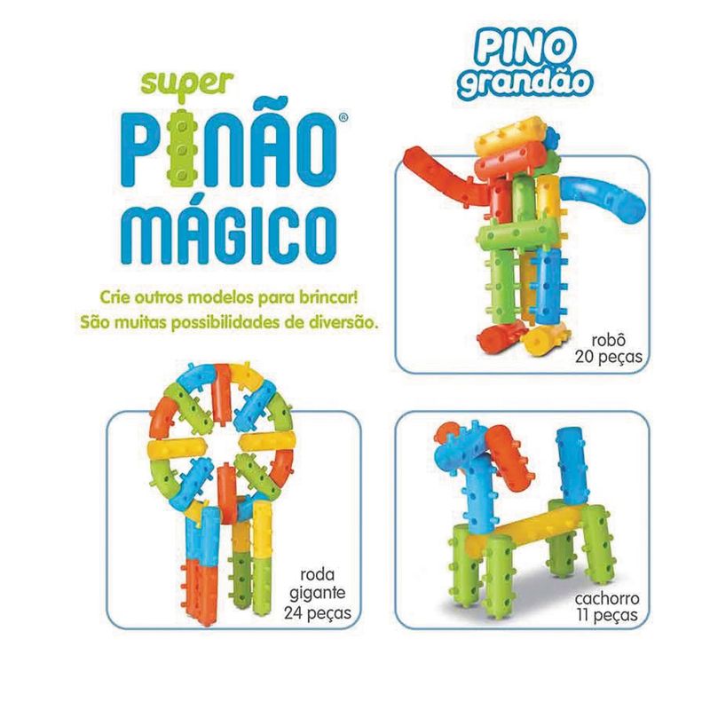 Blocos-de-Montar---Super-Pinao-Magico---30-Pecas---Elka