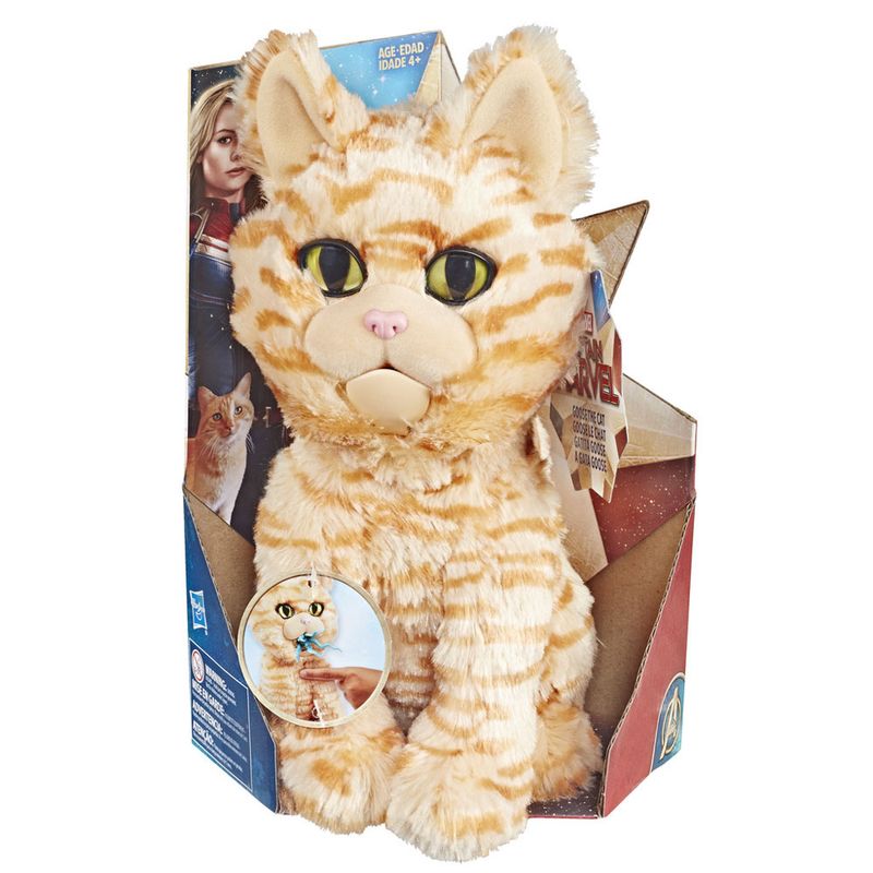 Pelucia-Com-Mecanismo---24-Cm---Disney---Marvel---Capita-Marvel---Goose---Hasbro