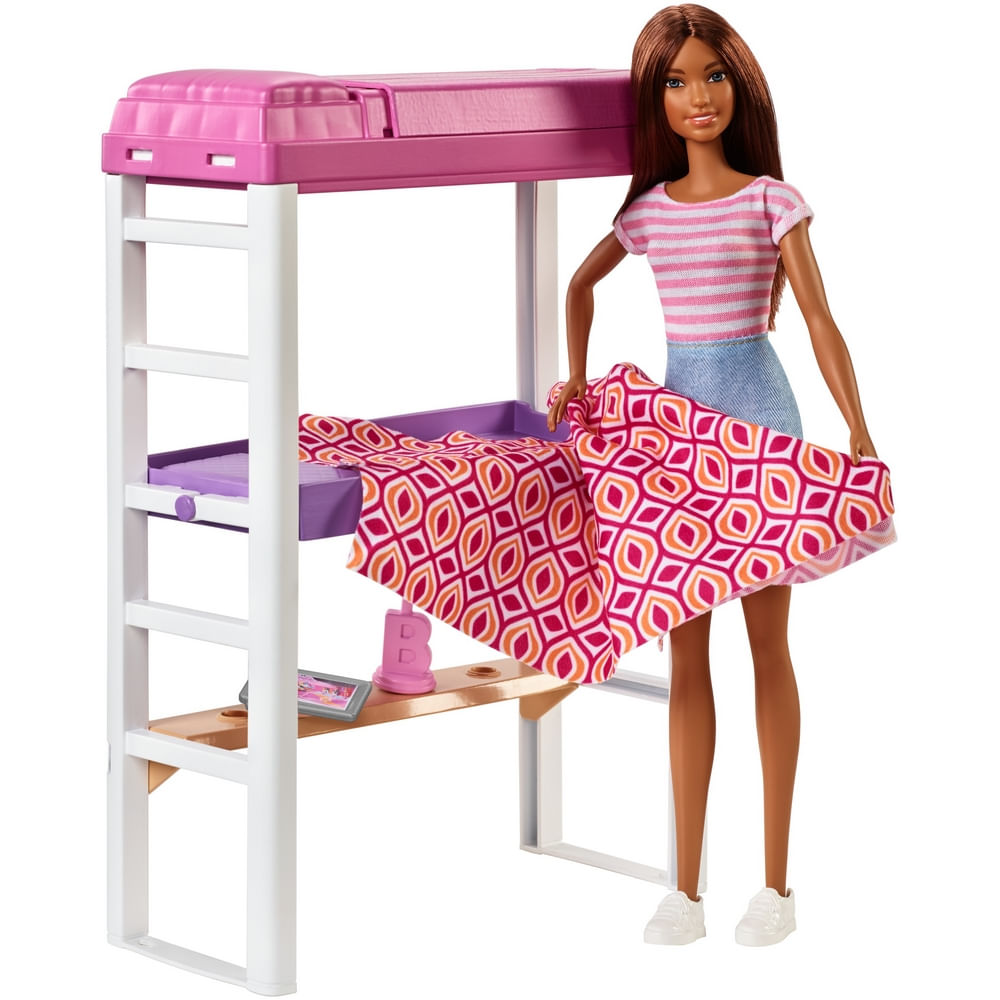 Boneca com Acessórios - Barbie - Salão De Beleza - Mattel - Ri Happy