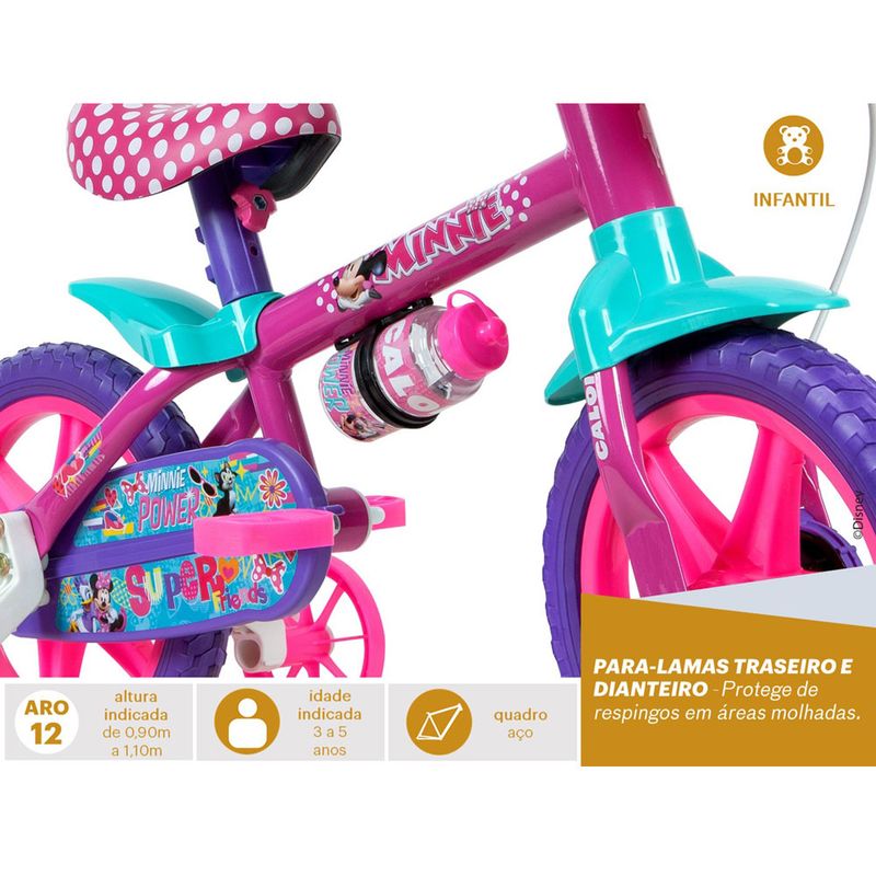 Bicicleta aro discount 12 minnie mouse