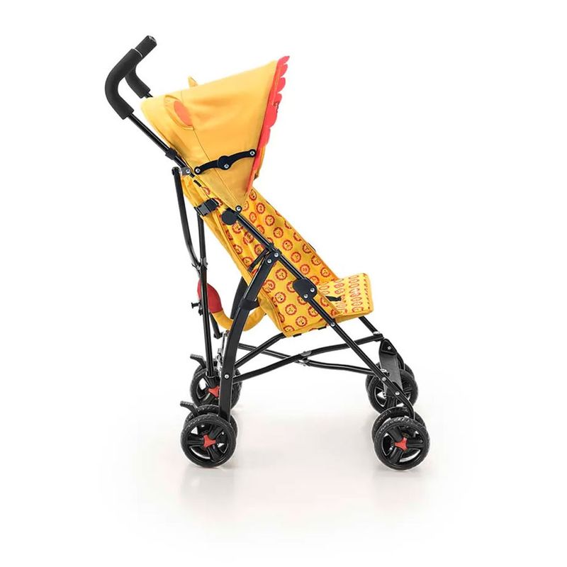 Carrinho-de-Passeio---Boogie-Leao---Amarelo---Fisher-Price