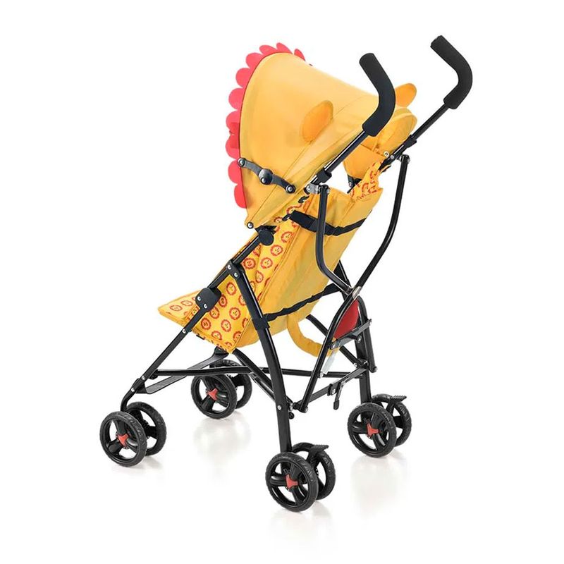 Carrinho-de-Passeio---Boogie-Leao---Amarelo---Fisher-Price