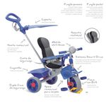 Triciclo-de-Passeio-Smart-Comfort---Azul---Bandeirante_Detalhe